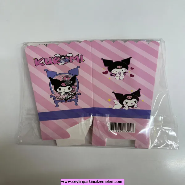 Kuromi Temalı Popcorn Kutusu